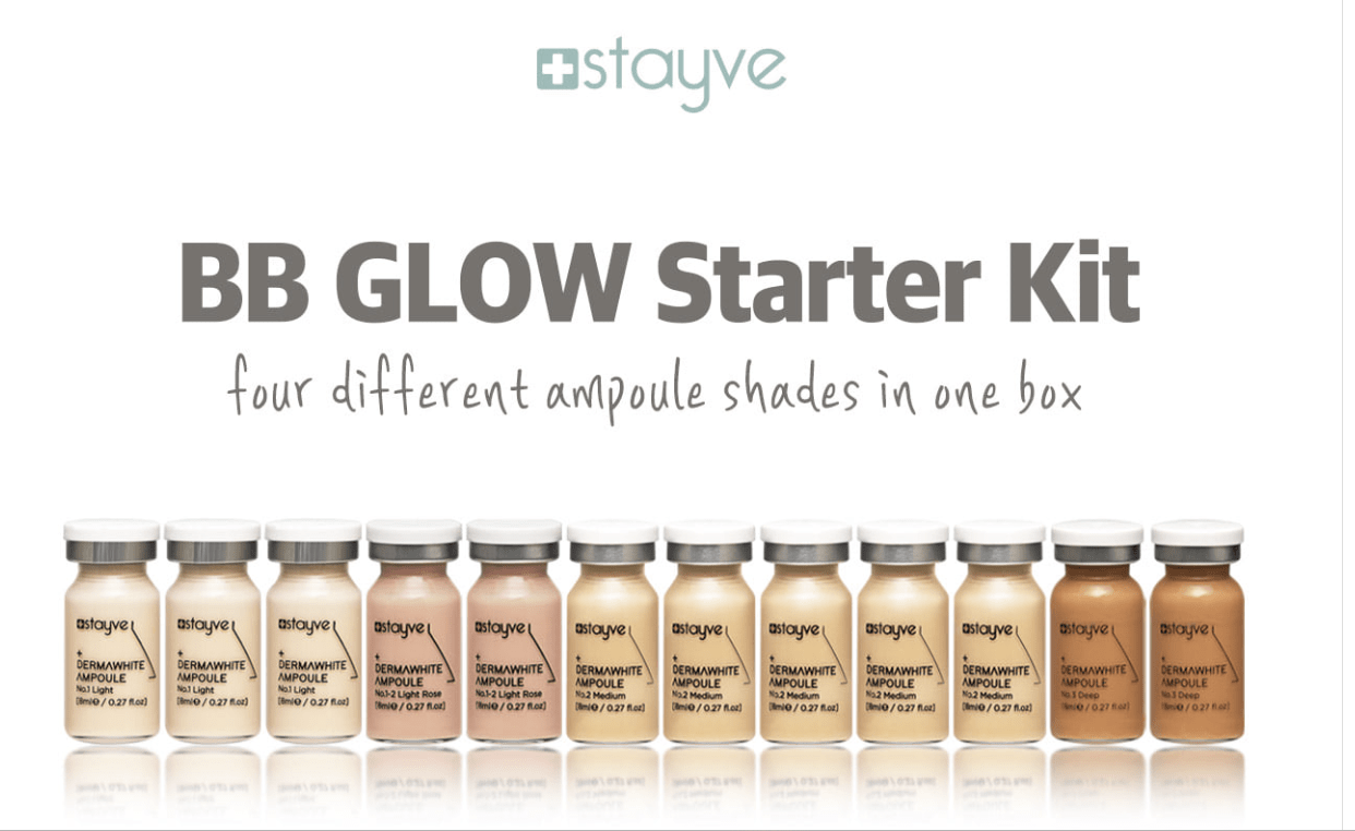 Stayve BB Glow Starter Kit DermaWhite - My Beauty and Glow Cosmetics