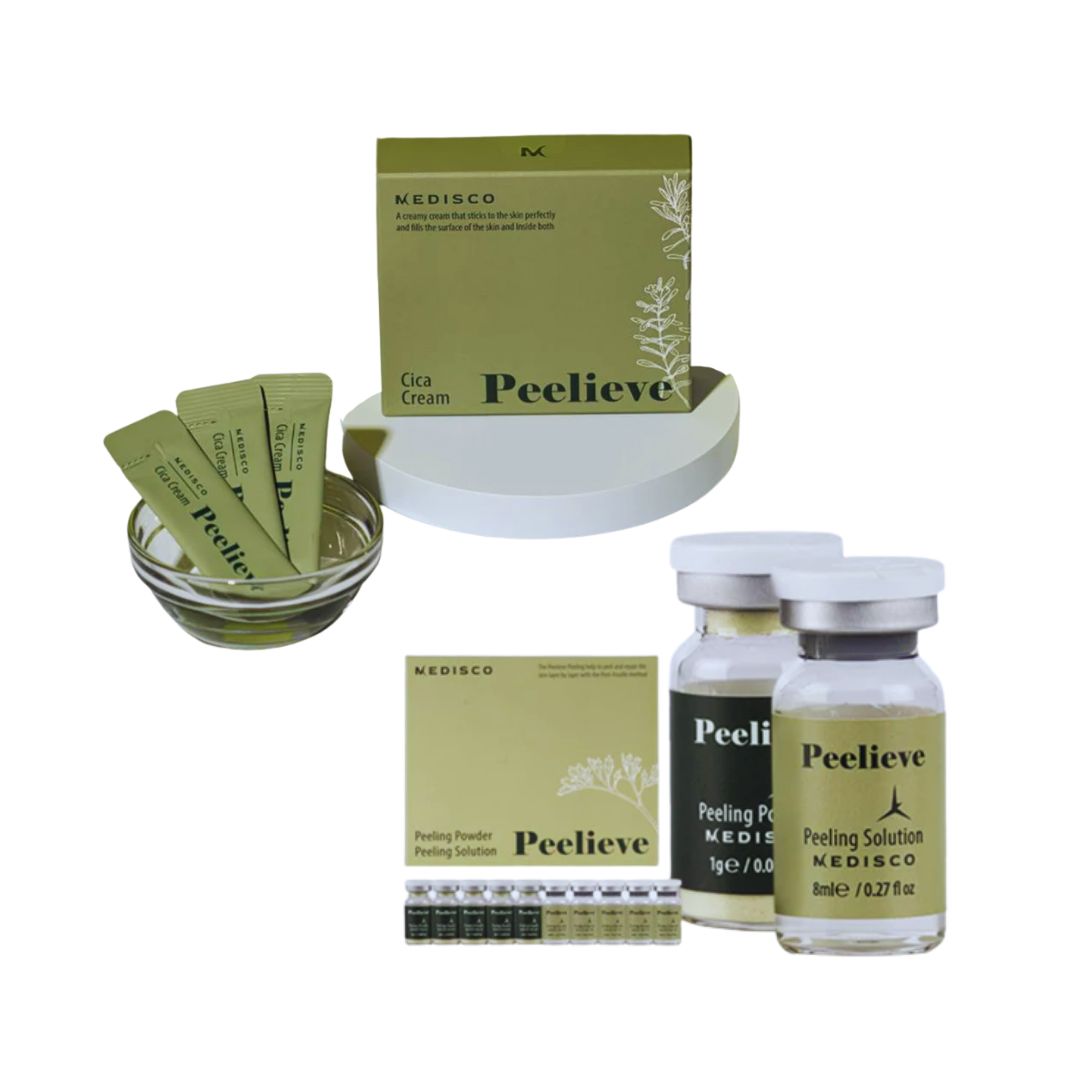Medisco Peelieve Peeling + Medisco Peelieve Cica Cream Sachet (bundle for  $119.00)
