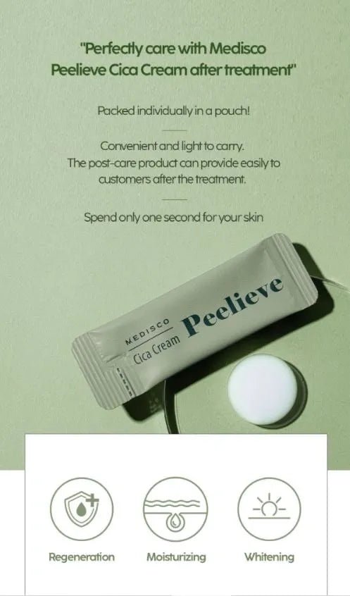 韓国シカクリームMEDISCO Peelieve 30袋 Stayve Medisco Peelieve Cica Cream – Buy Now!