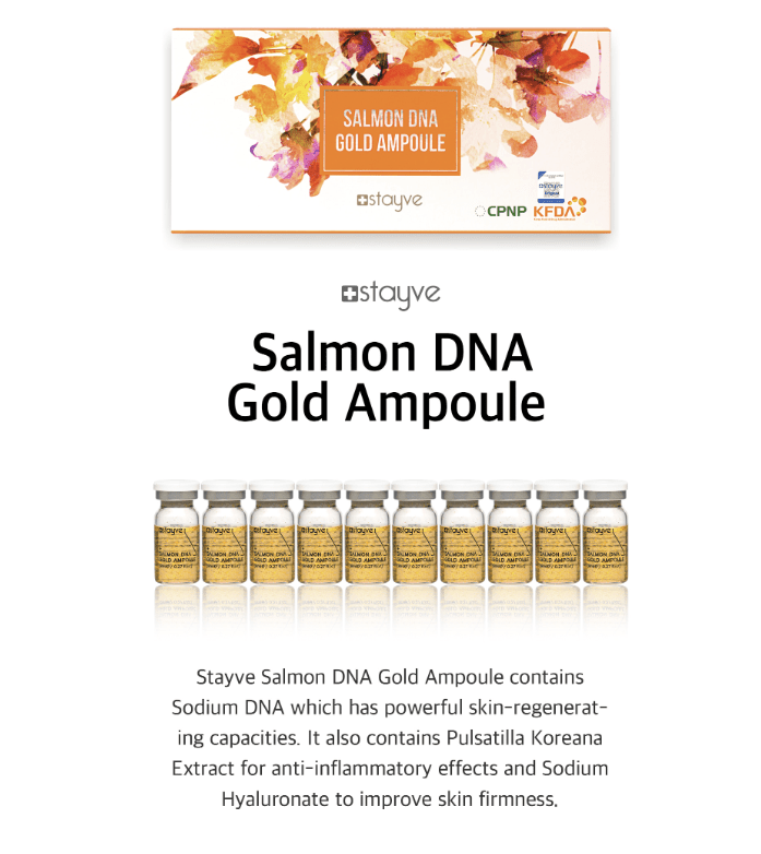 Stayve Salmon DNA Gold Ampoule Kit