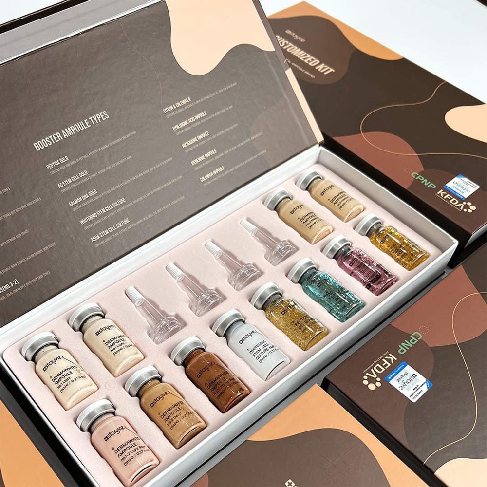 Stayve BB Glow Customized Kit DermaWhite Pigments and Booster Mix